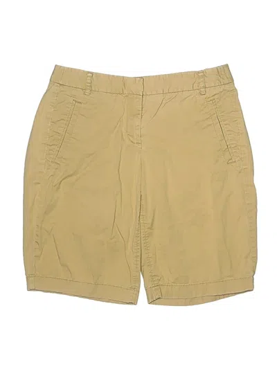Pre-owned Jcrew Khaki Shorts In Brown