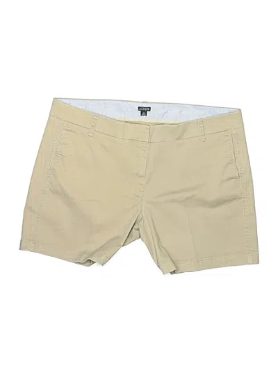 Pre-owned Jcrew Khaki Shorts In Brown