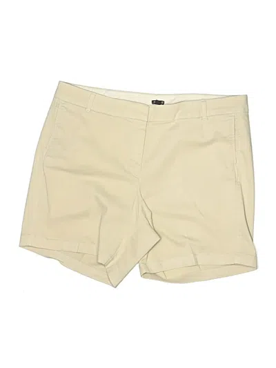 Pre-owned Jcrew Khaki Shorts In Brown