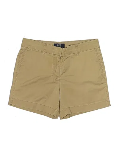 Pre-owned Jcrew Khaki Shorts In Brown