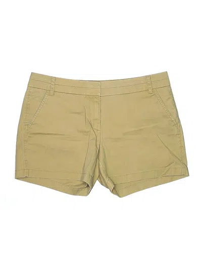 Pre-owned Jcrew Khaki Shorts In Gold