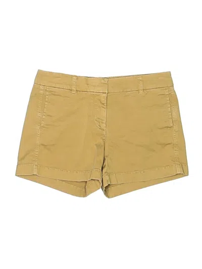 Pre-owned Jcrew Khaki Shorts In Gold