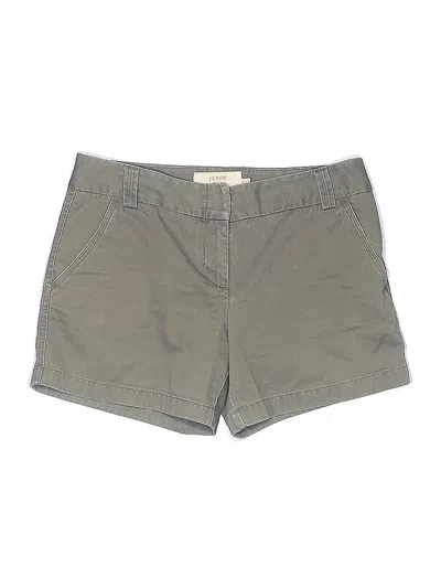 Pre-owned Jcrew Khaki Shorts In Gray