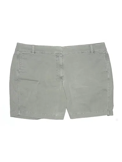 Pre-owned Jcrew Khaki Shorts In Gray