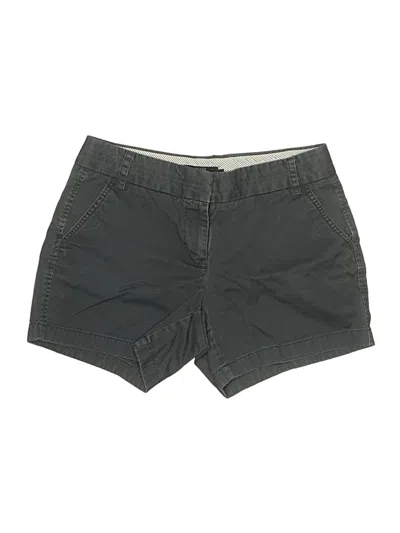 Pre-owned Jcrew Khaki Shorts In Gray