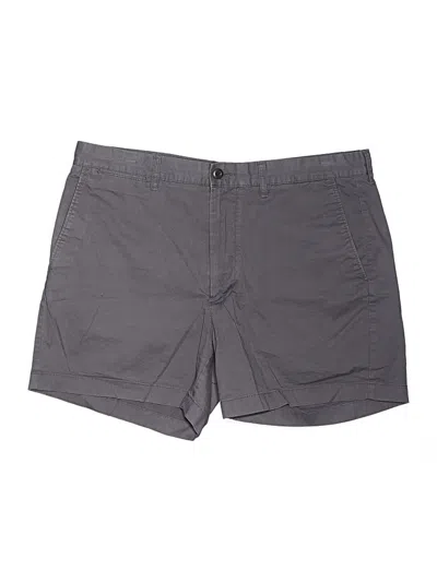 Pre-owned Jcrew Khaki Shorts In Gray