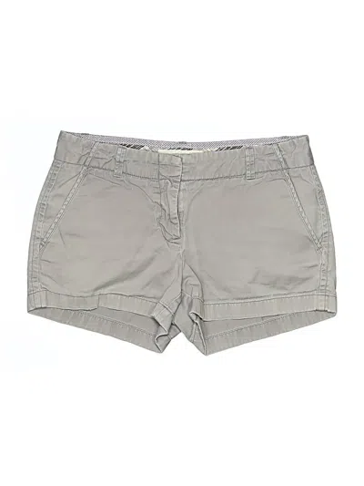 Pre-owned Jcrew Khaki Shorts In Gray