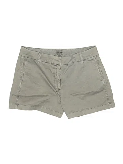 Pre-owned Jcrew Khaki Shorts In Gray