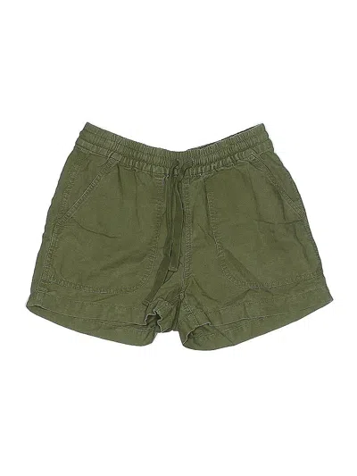 Pre-owned Jcrew Khaki Shorts In Green