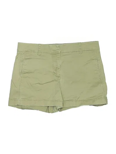 Pre-owned Jcrew Khaki Shorts In Green
