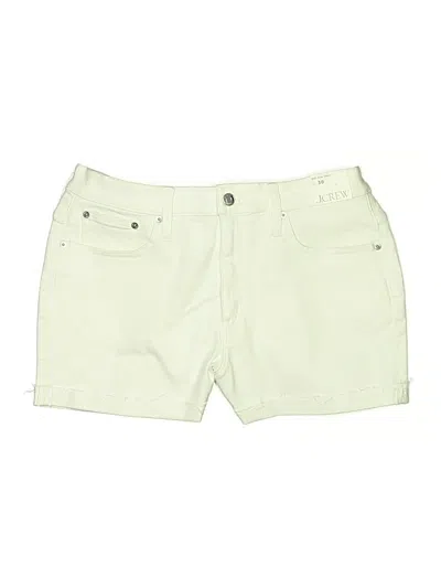 Pre-owned Jcrew Khaki Shorts In Green