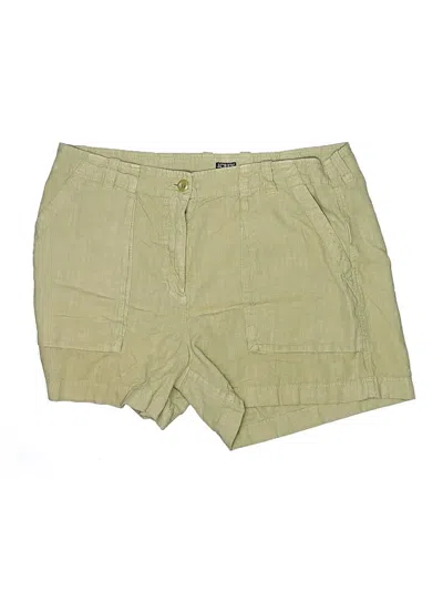 Pre-owned Jcrew Khaki Shorts In Green