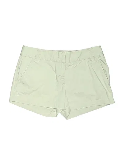 Pre-owned Jcrew Khaki Shorts In Green
