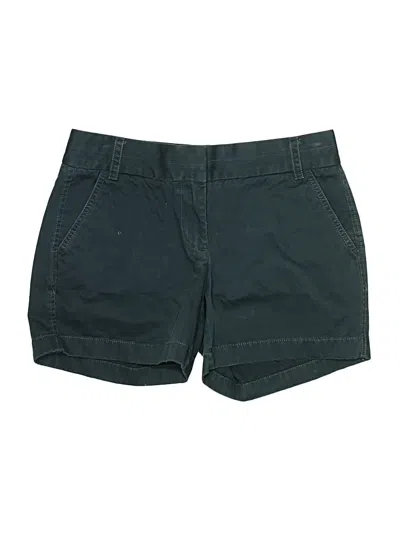Pre-owned Jcrew Khaki Shorts In Green