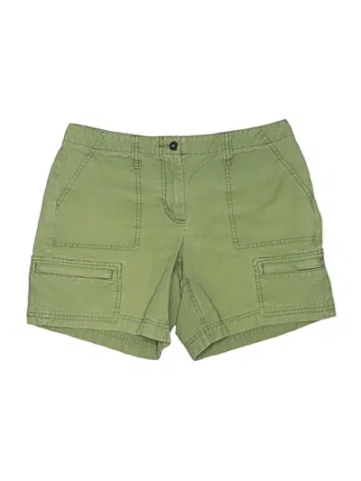 Pre-owned Jcrew Khaki Shorts In Green