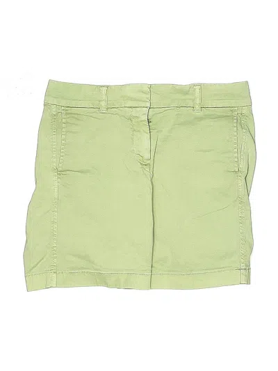 Pre-owned Jcrew Khaki Shorts In Green