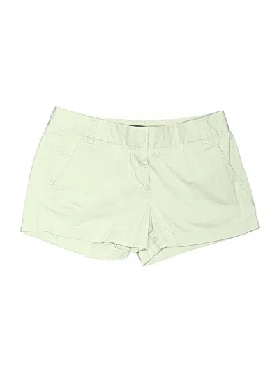 Pre-owned Jcrew Khaki Shorts In Green