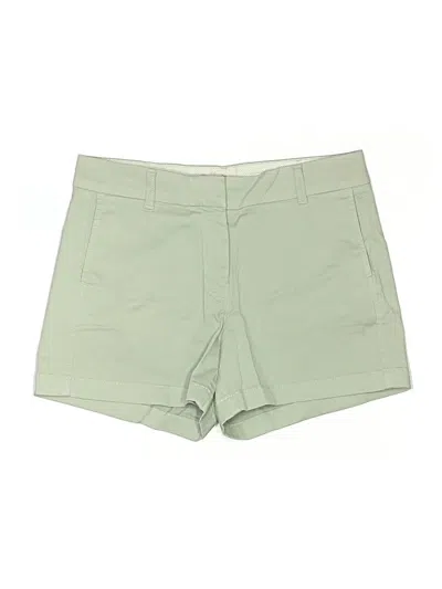 Pre-owned Jcrew Khaki Shorts In Green