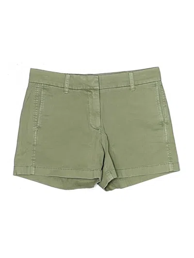 Pre-owned Jcrew Khaki Shorts In Green