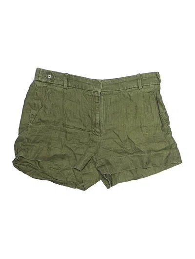 Pre-owned Jcrew Khaki Shorts In Green
