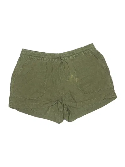 Pre-owned Jcrew Khaki Shorts In Green