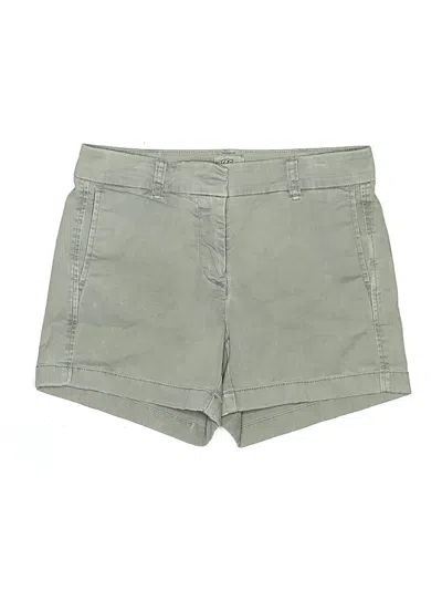 Pre-owned Jcrew Khaki Shorts In Green