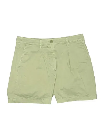 Pre-owned Jcrew Khaki Shorts In Green