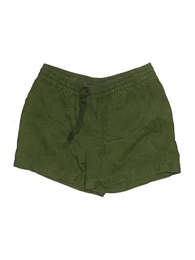 Pre-owned Jcrew Khaki Shorts In Green