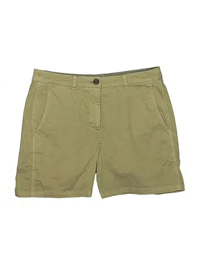 Pre-owned Jcrew Khaki Shorts In Green