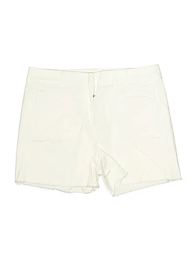 Pre-owned Jcrew Khaki Shorts In Ivory