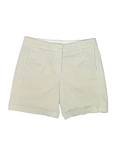 Pre-owned Jcrew Khaki Shorts In Ivory