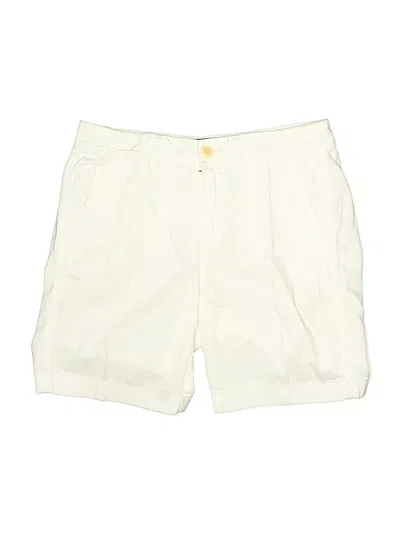 Pre-owned Jcrew Khaki Shorts In Ivory