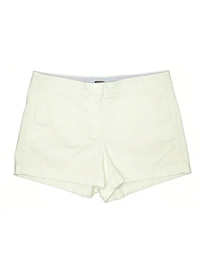 Pre-owned Jcrew Khaki Shorts In Ivory