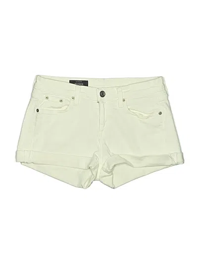 Pre-owned Jcrew Khaki Shorts In Ivory