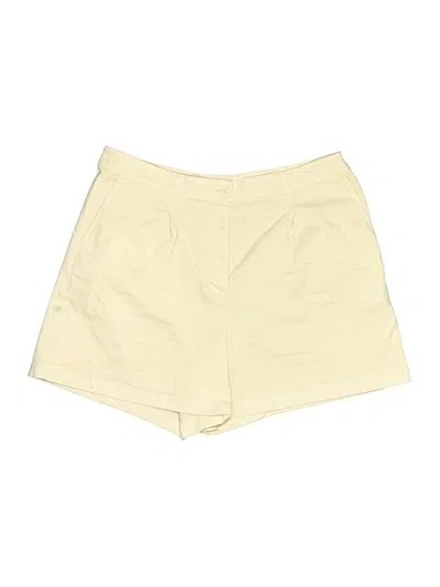 Pre-owned Jcrew Khaki Shorts In Ivory
