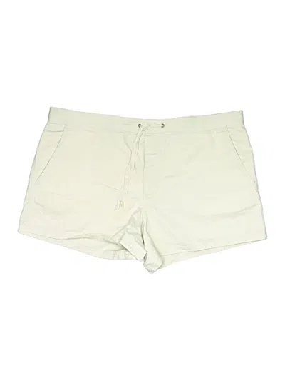 Pre-owned Jcrew Khaki Shorts In Ivory