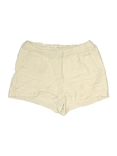 Pre-owned Jcrew Khaki Shorts In Ivory