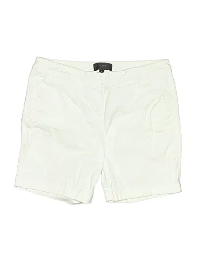 Pre-owned Jcrew Khaki Shorts In Ivory