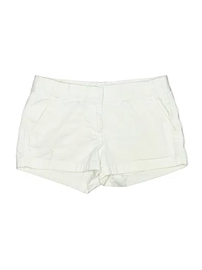 Pre-owned Jcrew Khaki Shorts In Ivory