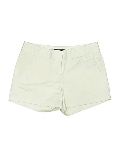 Pre-owned Jcrew Khaki Shorts In Ivory