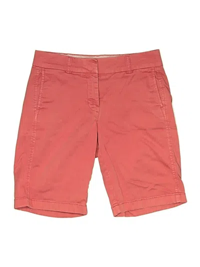 Pre-owned Jcrew Khaki Shorts In Red