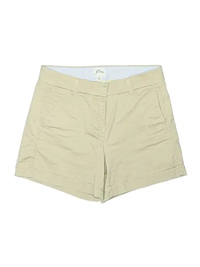 Pre-owned Jcrew Khaki Shorts In Tan