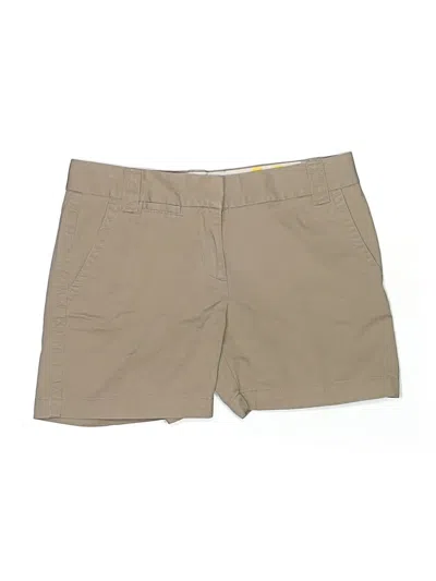 Pre-owned Jcrew Khaki Shorts In Tan
