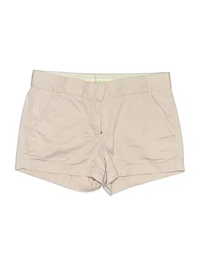 Pre-owned Jcrew Khaki Shorts In Tan