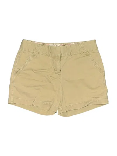 Pre-owned Jcrew Khaki Shorts In Tan