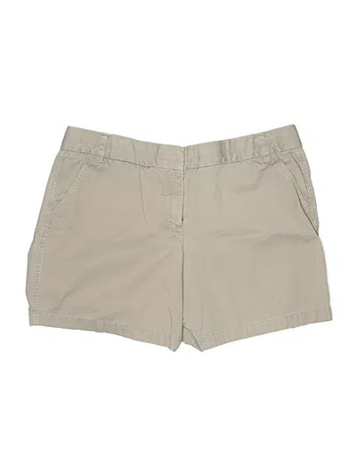Pre-owned Jcrew Khaki Shorts In Tan