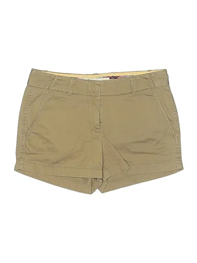 Pre-owned Jcrew Khaki Shorts In Tan