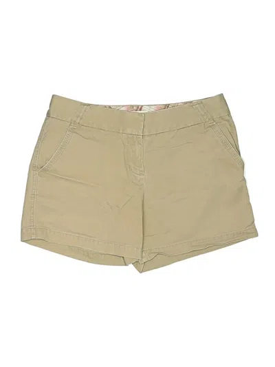 Pre-owned Jcrew Khaki Shorts In Tan