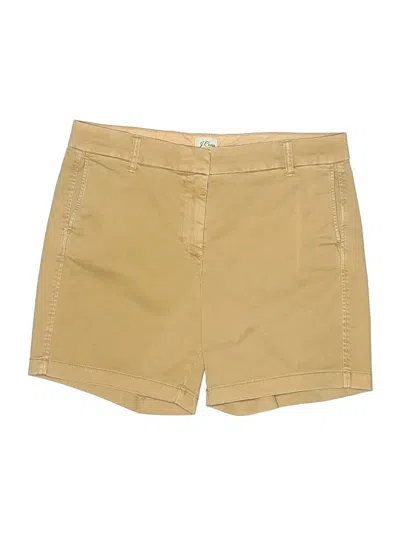 Pre-owned Jcrew Khaki Shorts In Tan