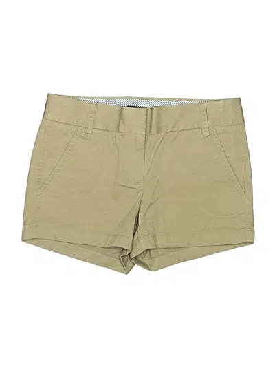 Pre-owned Jcrew Khaki Shorts In Tan